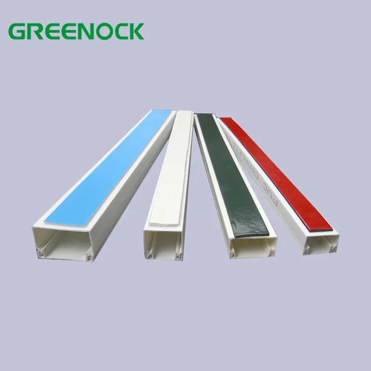 4x4 16x25 25mm X 40mm Adhesive Decorative Cable Canal Trunking Plastic