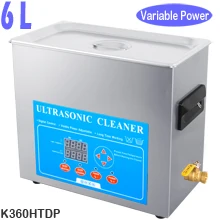 6L Digital Heated Ultrasonic Denture Cleaner