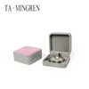 New velvet jewelry boxes packing coffret pour bijoux fabricantes de estuches para joyeria en china