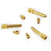 Electrical switch socket plug metal accessories copper pin brass fittings