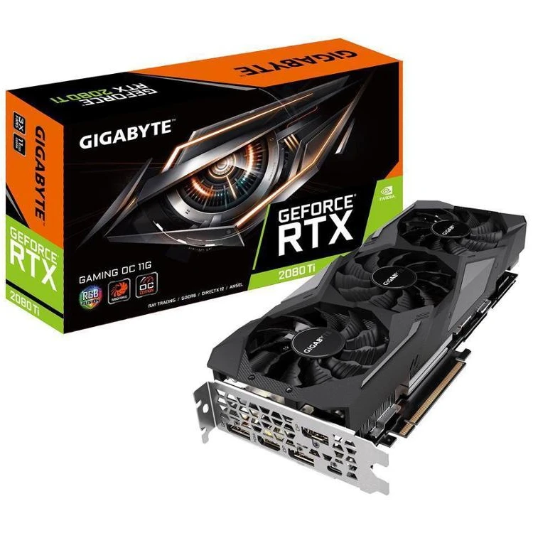 

GIGABYTE GeForce RTX 2080 Ti GAMING OC 11G 352-Bit Video Card