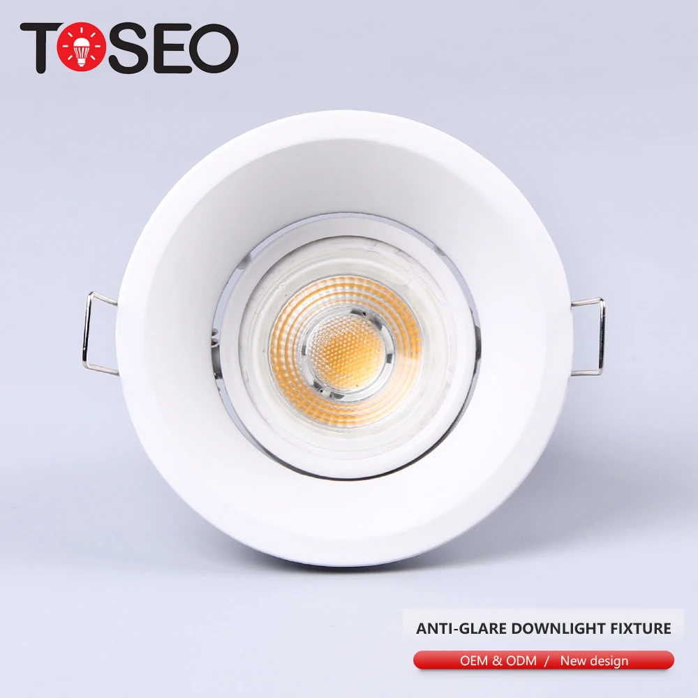 Cut Out Size 85Mm Diameter 93Mm Round Ip20 35W/50W/3W/5W/6W Anti-Glare Led Light Downlight