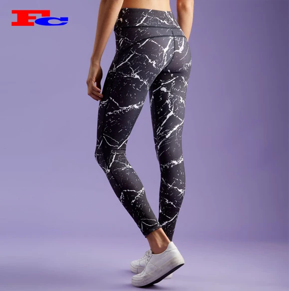 marble gym leggings