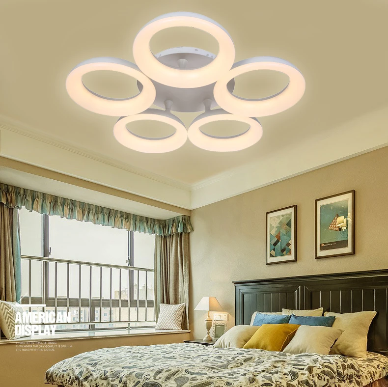
Original design modern round acrylic led ceiling suspended lighting 