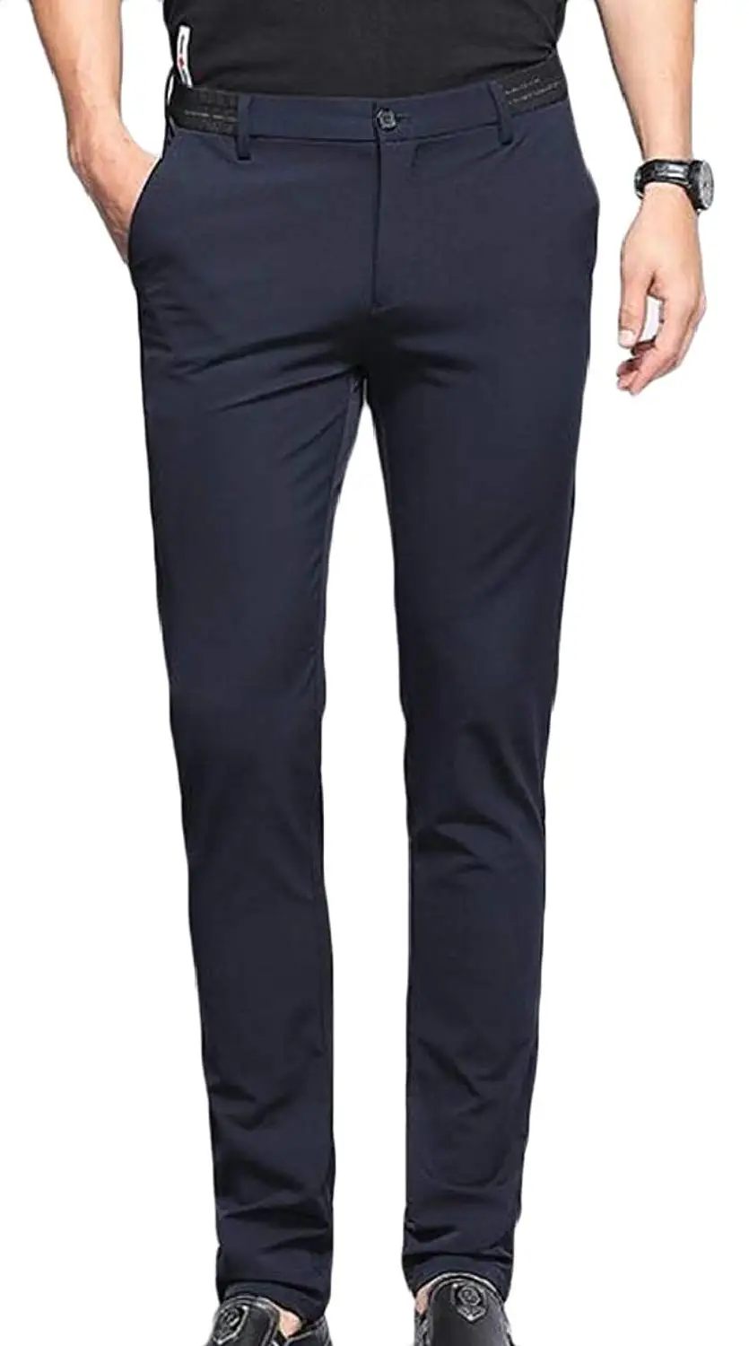 mens skinny stretch dress pants