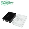 Smart electronics~UNO R3 Clear Case Black/Transparent Plastic Enclosure Protective Box