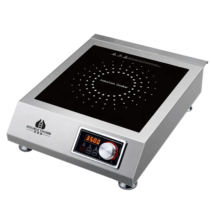 3500w Commercial Induction Cooktop With German Glass For Outdoor