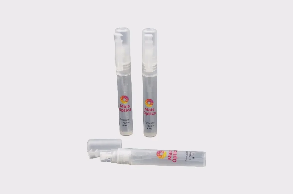 8ml liquid spray pen shape clip lens cleaner