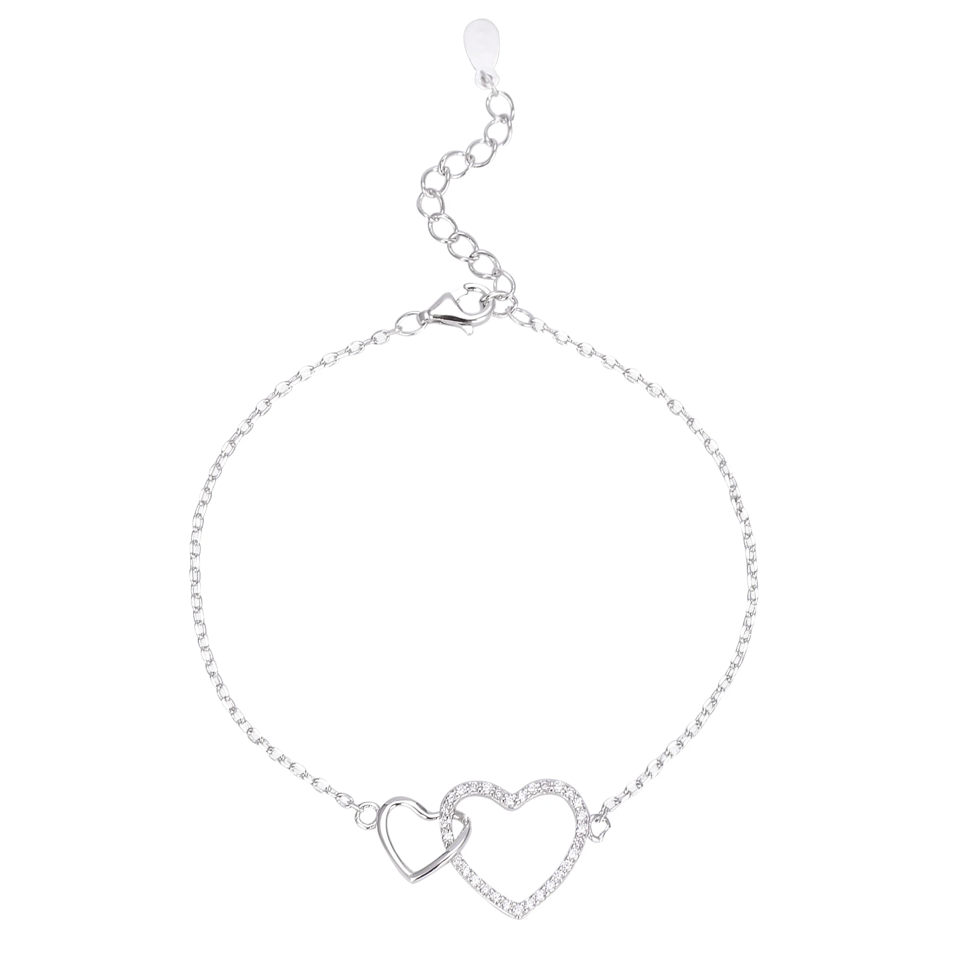 

handmade girls heart shape hand bracelet