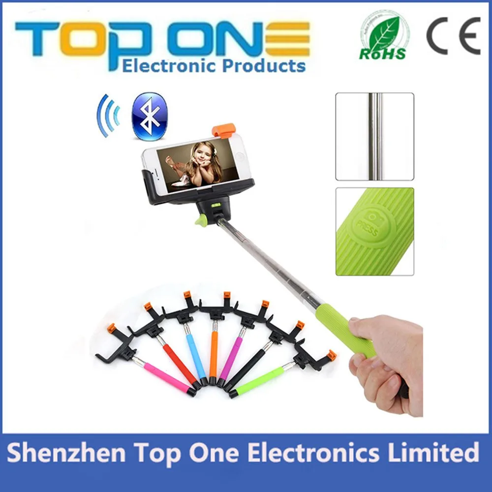 Blue Tooth Selfie Stick For Android And Ios Apple Smart Cell Phone