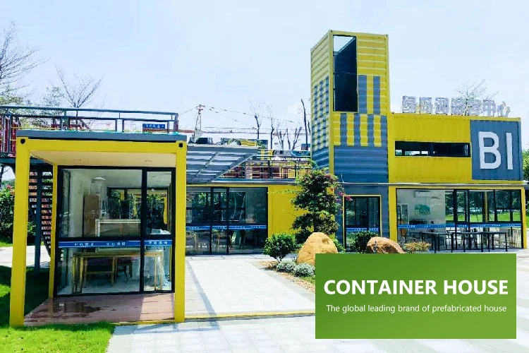 Bset Portable Modular Steel Buildings Container Coffee Shop Bar Prefab Flat Pack Mobile Container Restaurant Designs For Sale