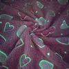 Polyester Flannel Luminous Baby Blanket Glow In The Dark blanket throw For Kids