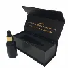 Custom design cosmetic packing box cosmetic gift box for essential oil with cut out EVA/ foam inset