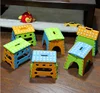 Plastic folding step stool