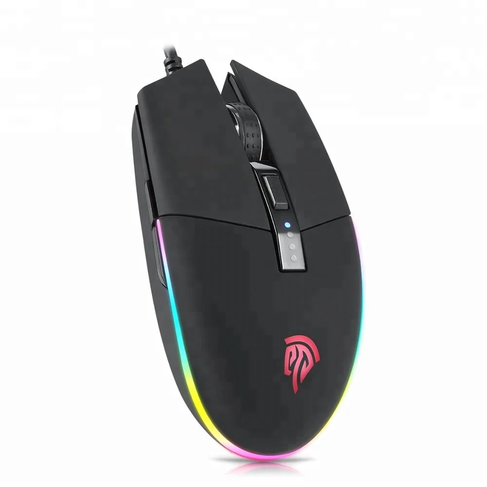 

Hot amazon EasySMX V50 Wired RGB Gaming Mouse for gamer choice