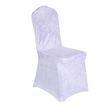 Cheap Spandex And Polyester Round Top Paper Chair Seat Covers For