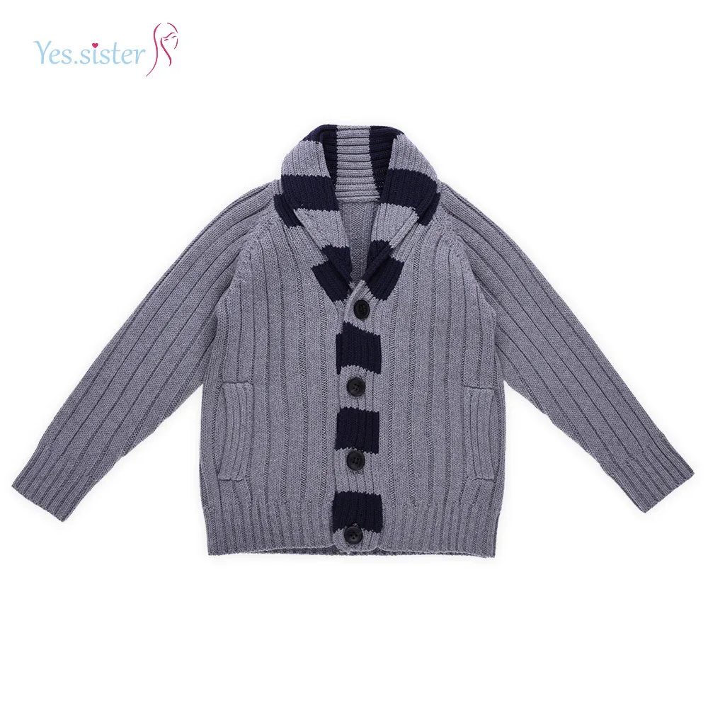 

Wholesale New Designs Baby Boys Sweater, Dark grey