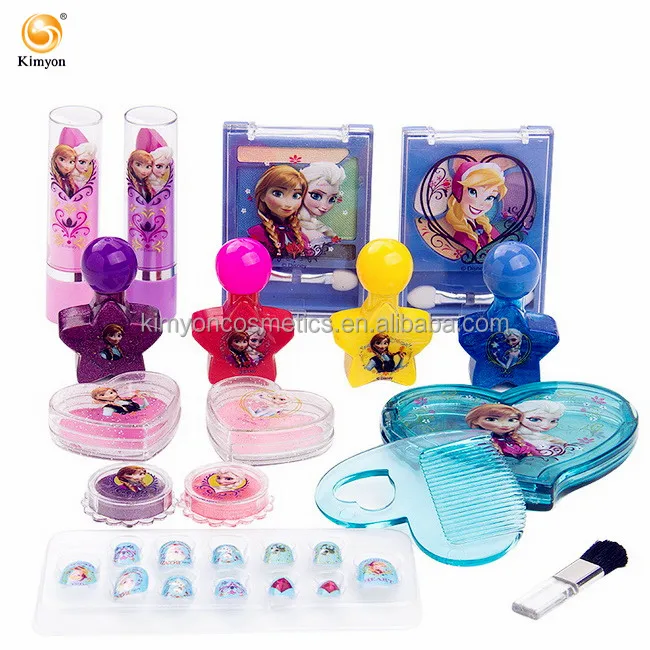 
Disneys Frozen Elsa And Anna Deluxe Cosmetic carry Case gift set Make Up Girls Play Set 