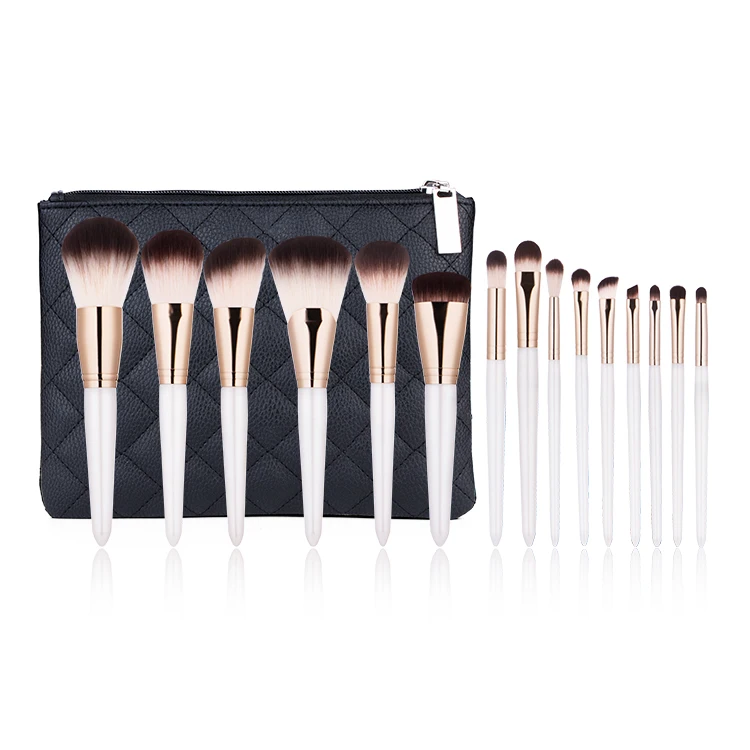 

Best Selling Products 2019 In USA Face Brush Makeup Set Natural Wood Handle Make Up Set