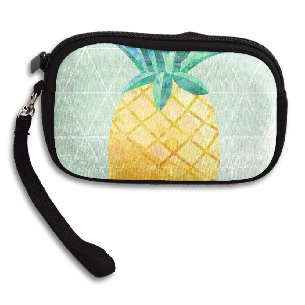 WCVRUT Unisex Clutch Wallet For Woman Ladies -Pineapple Long Purse Bag Men Gentlemen