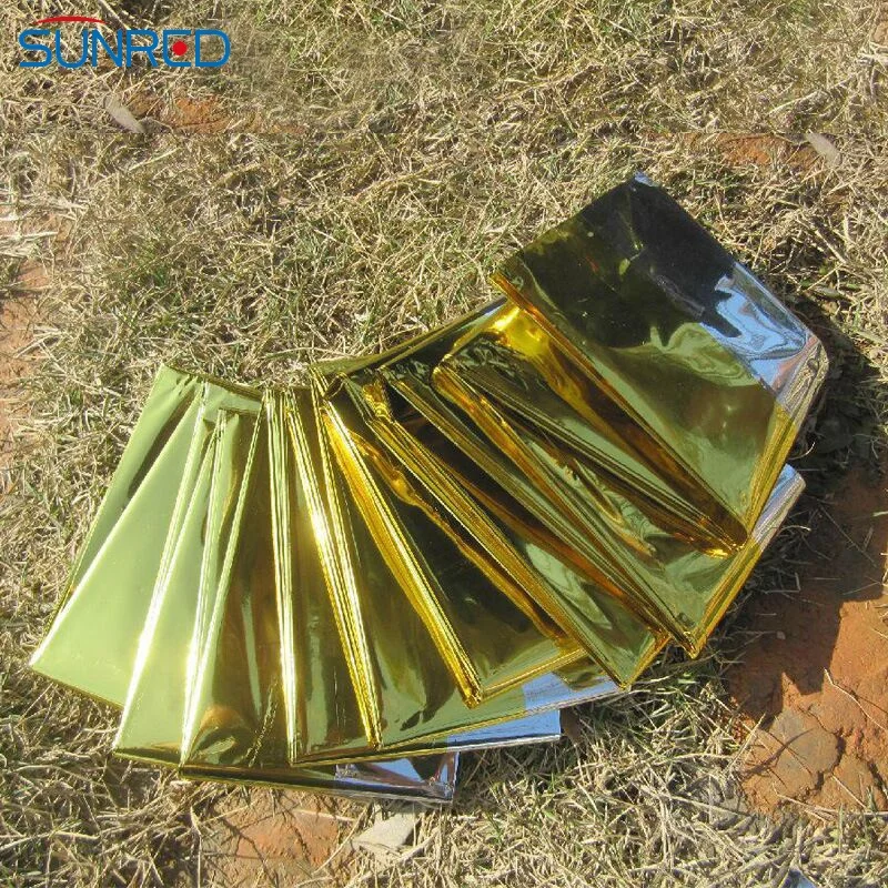 

First Aid Gold Rescue Curtain Military Blanket Outdoor WaterProof Emergency Survival Rescue Blanket