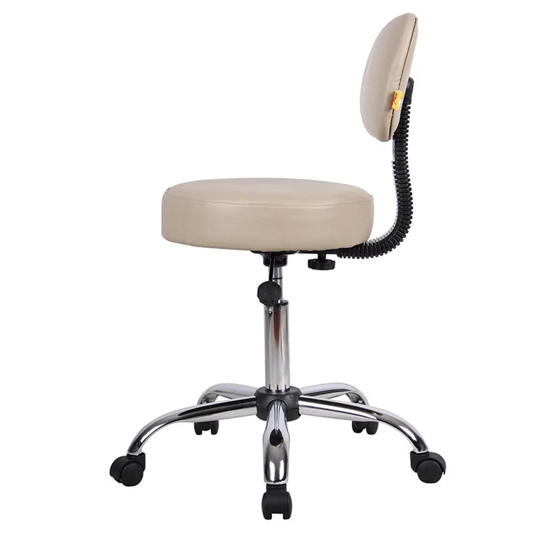 Small Round Leather Recliner Dental Lab Office Chair For Student Buy
