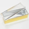 Deluxe Gold Acrylic Boxes for Jewelry Storage