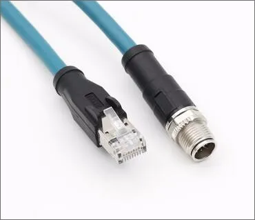 Waterproof Ethernet M12/10g 10gbps M12 X Code 8pin To Rj45 Cable