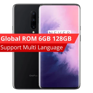 Global Firmware  Oneplus 7 Pro 6GB 128GB Smartphone Snapdragon 855 AMOLED Screen 48MP Triple Camera 30W Charger NFC 4000mAh