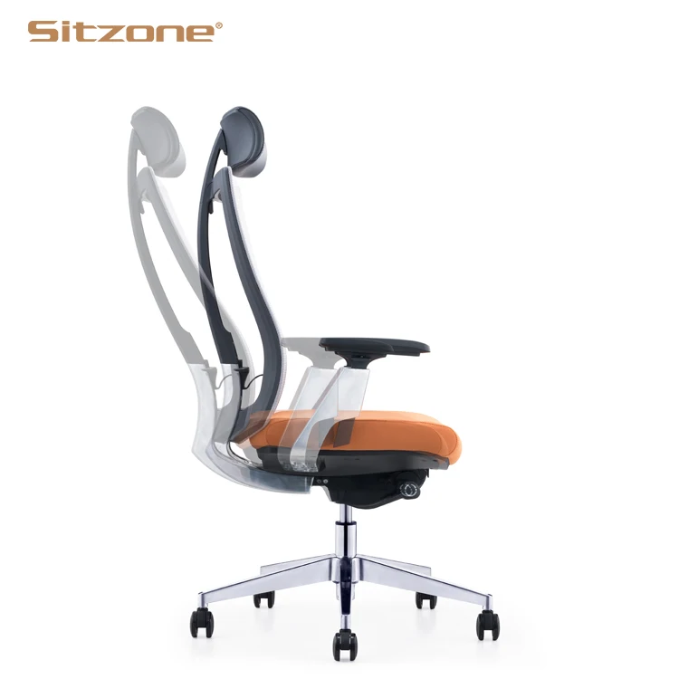 
Good Quality High end Ergonomic Aluminum Back Executive chair for office 