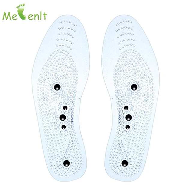 

massage magnetic insole, energy insole, magnetic gel insole, Transparent