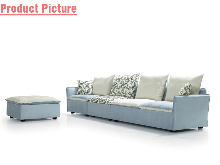 sofa baby blue