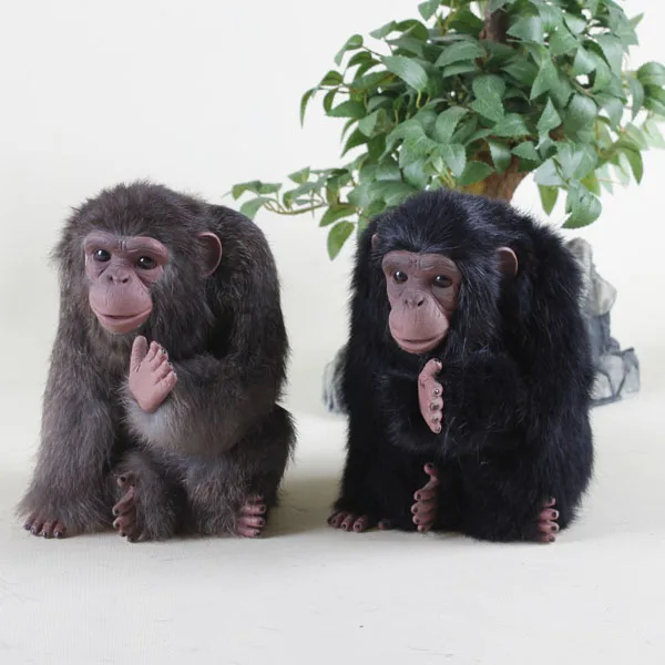plastic monkey figurines