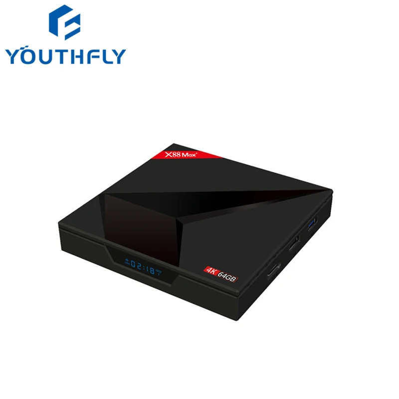 

Factory Price X88 MAX+ with RK3328 4Gb and 64Gb For Android 9.0 4G.4G/5.8G Wifi STB
