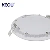 Round led flat panel ceiling light , indoor led lighting panel , super thin recessed led panel light
