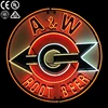 professional AW root beer glass tubing custom beer bar neon light signs with high quality