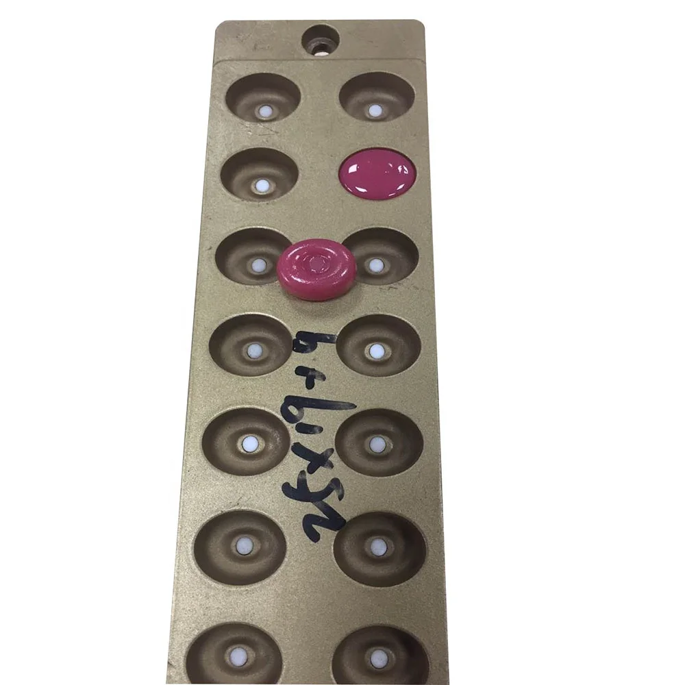

Customized Hard Candy Depositor Molds Metal Candy Lollipop Moulds