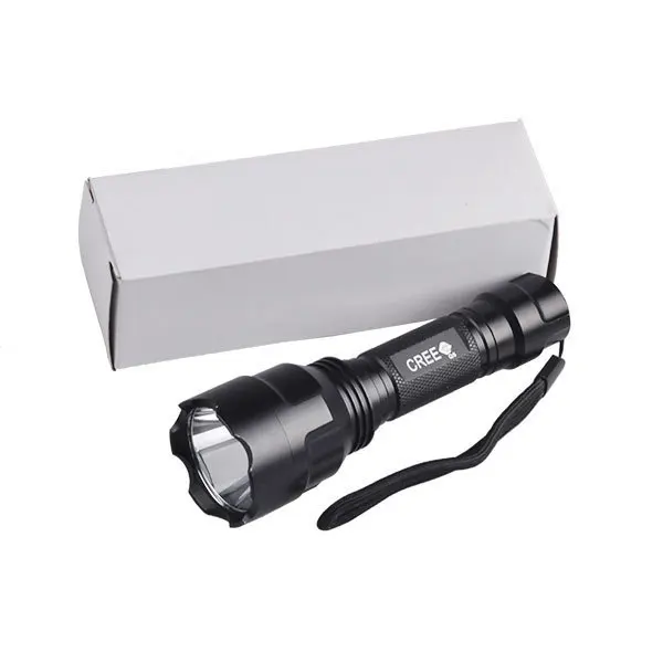Topcom High power Led Reflector XPE C8 Tactical Flashlight