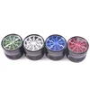 Latest Lightning-shaped 4 Layers Smoking Weed Herb Grinders Tobacco Cigarette Lightning Grinder Weed Fumar Hierba