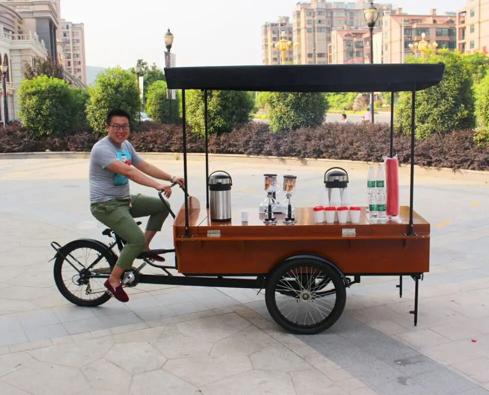 food bicycle cart