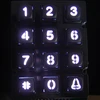 Home Appliance Application illuminated keypad Backlight Keypad