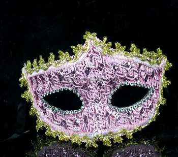 Ball Party City Decoration Masquerade Mask With Crystals Lace