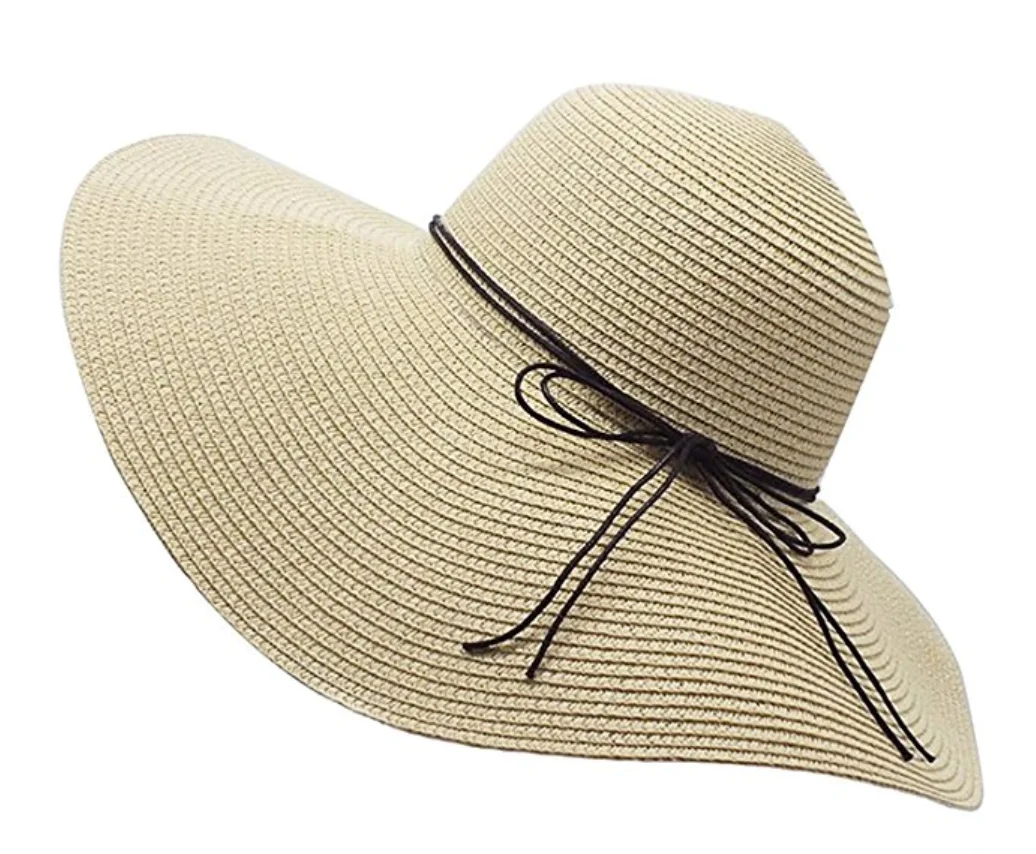 large straw hats for women