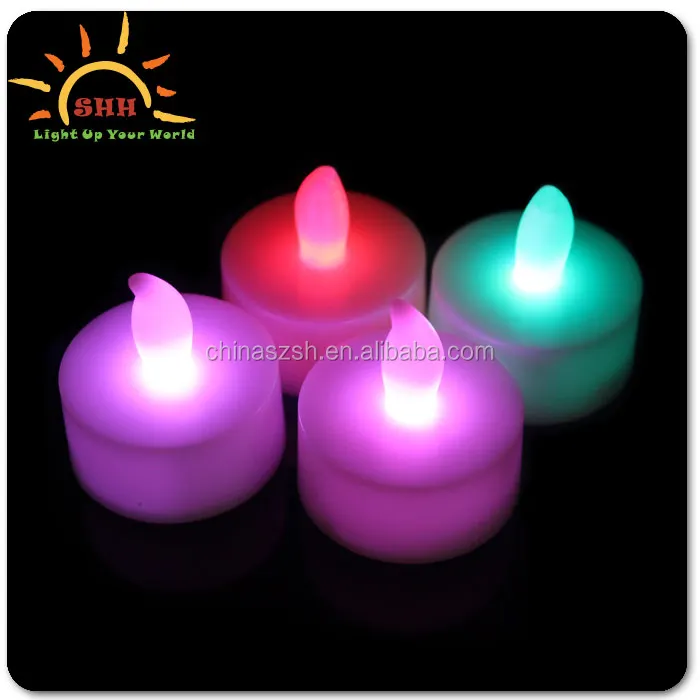 Christmas battery included led candle light, flameless fake tea light candle