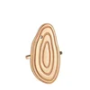 Fashion Jewelry Years Rings for Women Rose Gold Color Stainless Steel Big Annual Ring Adjustable Anillos Mujer Wholesale 4008