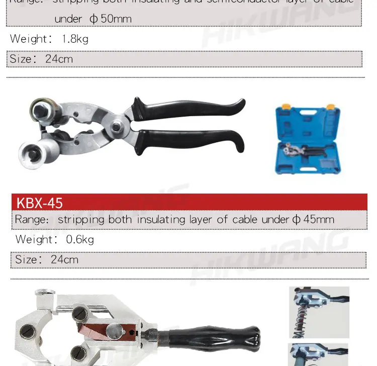 Bx90 High Voltage Cable Stripper Xlpe Insalation And Semiconductor