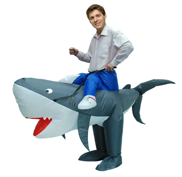 

Custom Advertising Inflatable Carton Shark Costume gruffalo adult party costume