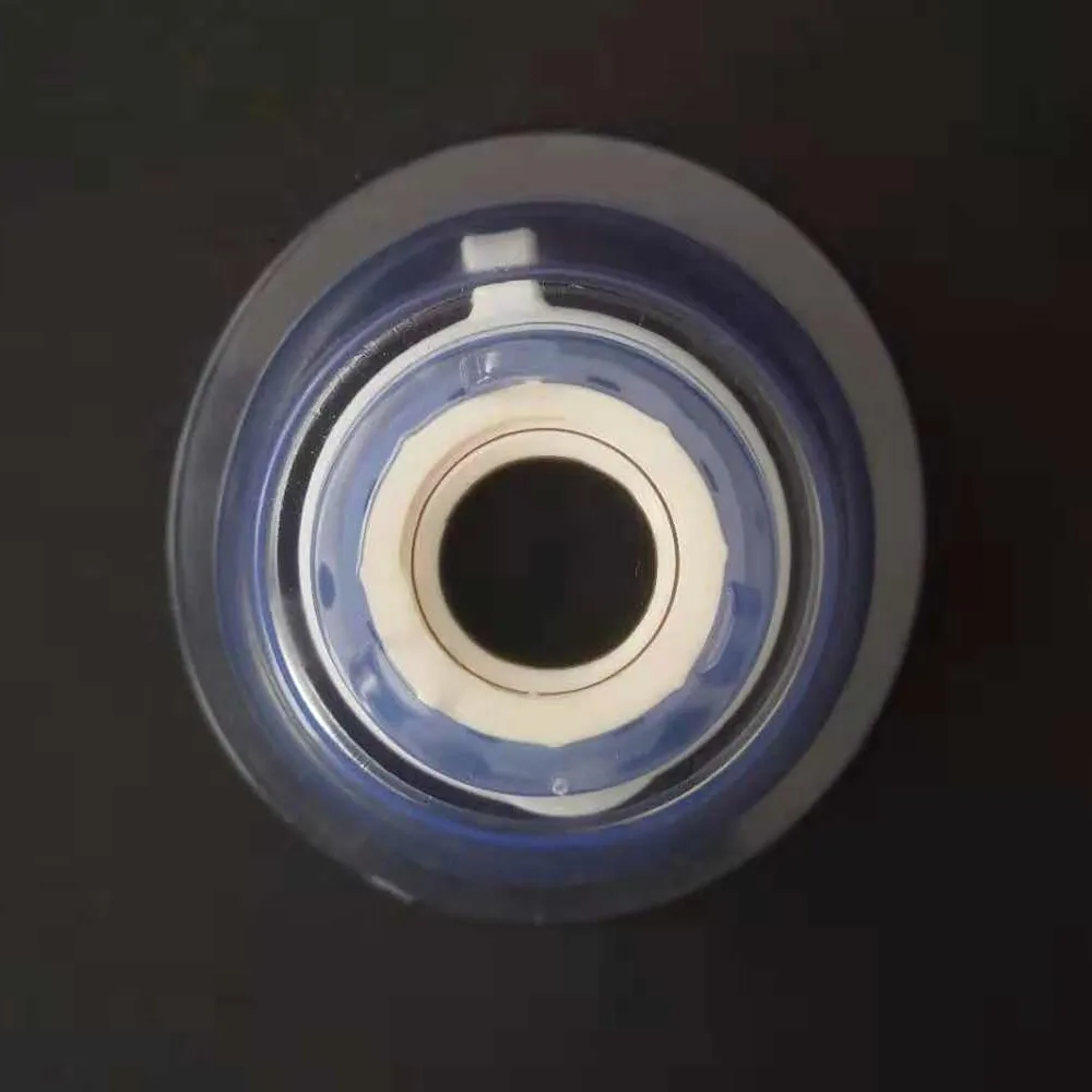 Pvc Plastic Transparent Air Valve With Bowl Cover Inflatable Toys