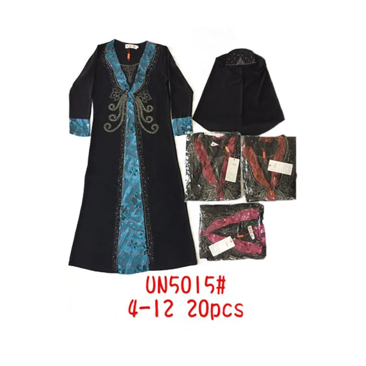 

Children Abaya Manufacturers Telekung, Black