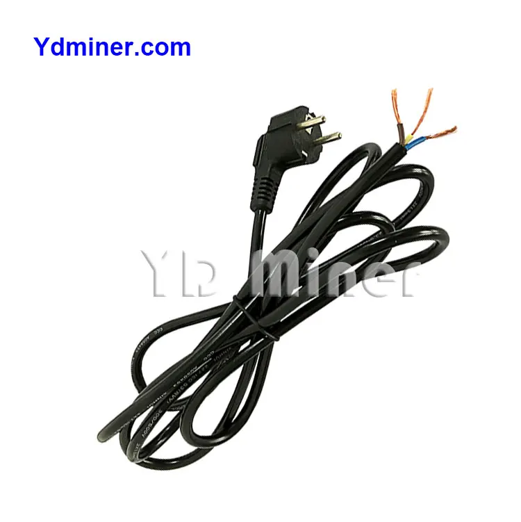 
Antminer Accessories European Plug Mniner Cable for Mining Machine 10A-16A 3x2.5MM 2 electrical power cable cleat 